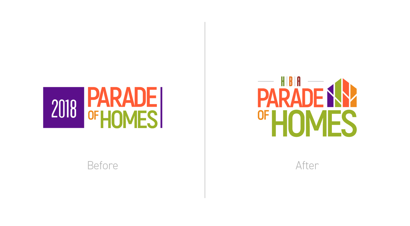 Parade of Homes Before and After