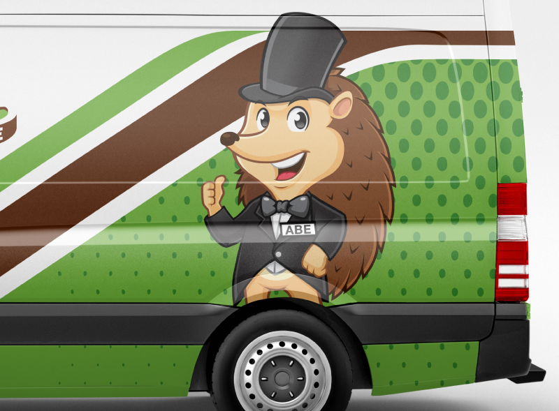 Landscaping Mascot Logo Design