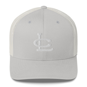 Silver LC Monogram